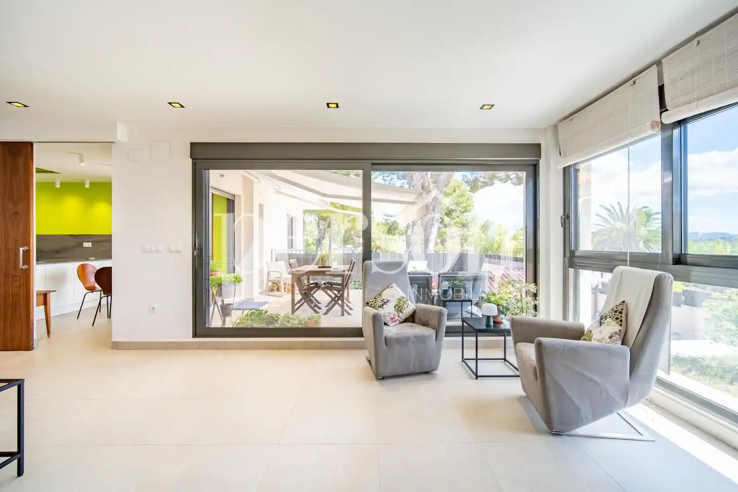 Living room of Houses for sale in L'Eliana  with Air Conditioner, Heating and Private garden