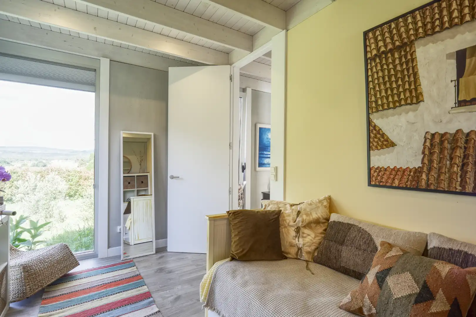 Dormitori de Casa o xalet en venda en Brión amb Aire condicionat, Calefacció i Jardí privat