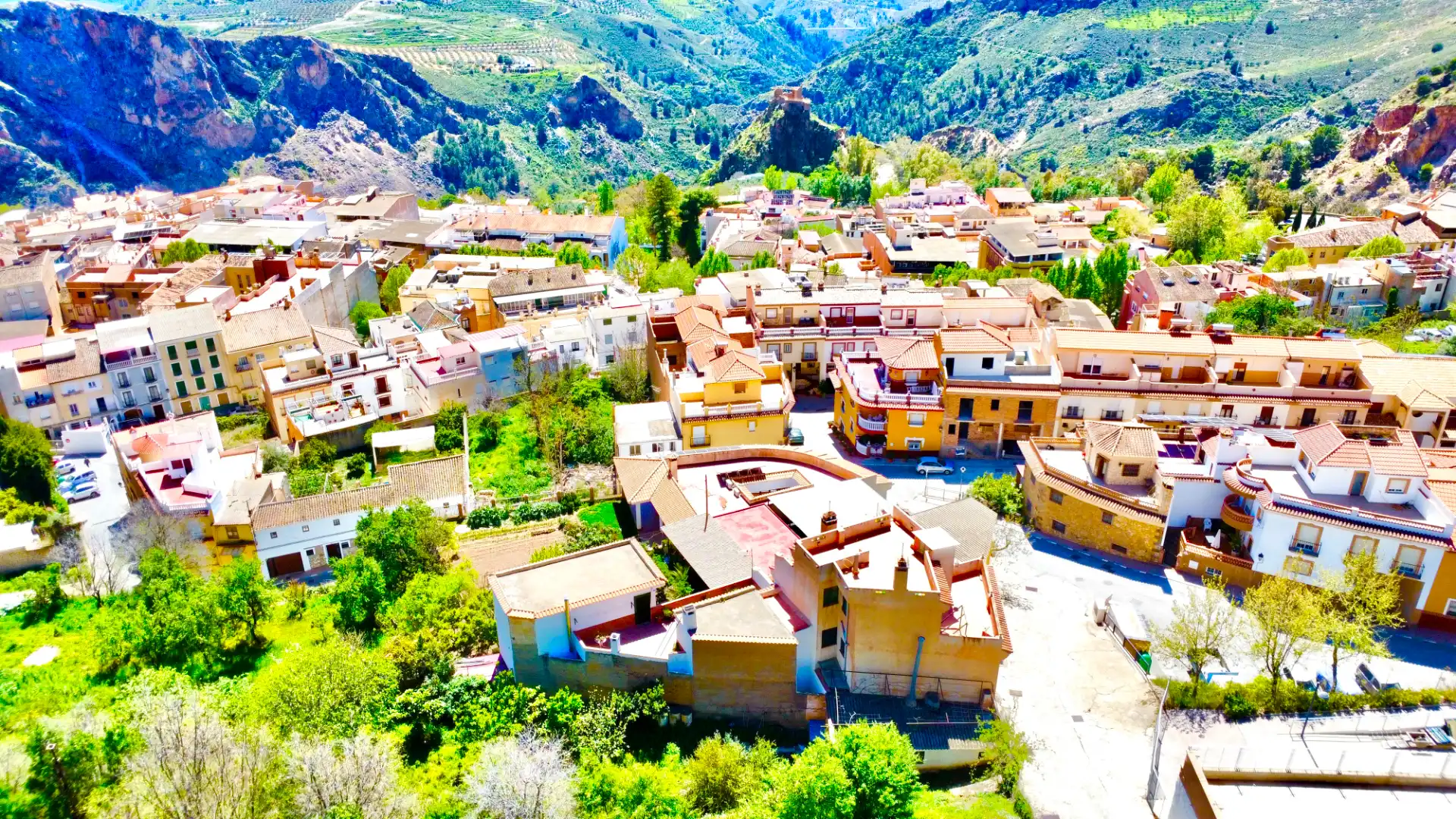 Vista exterior de Casa o chalet en venta en Lanjarón con Jardín privado y Amueblado
