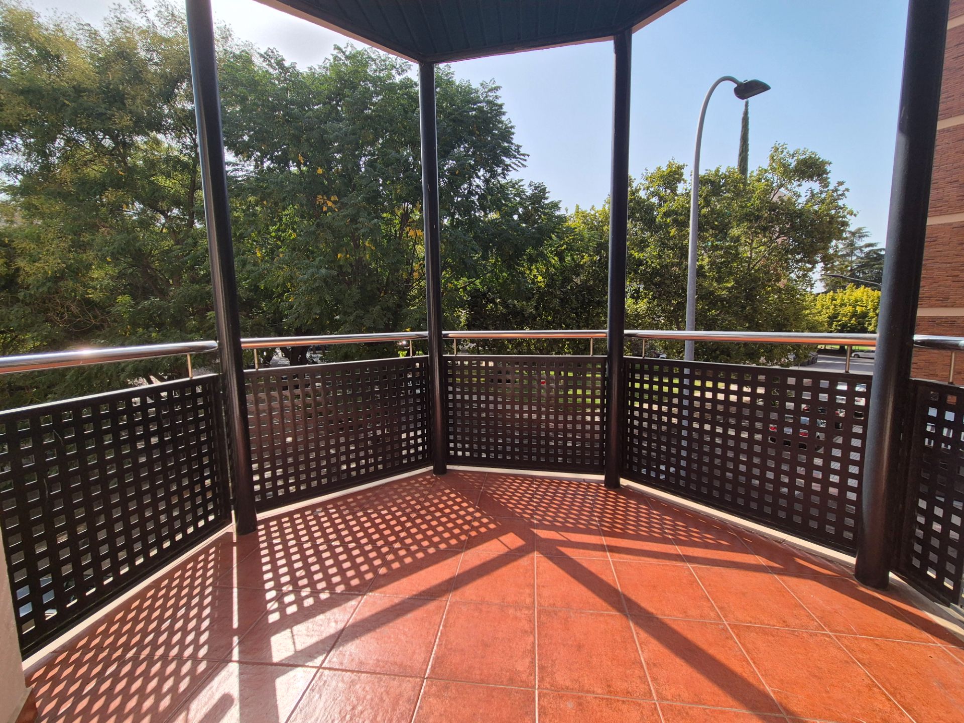 Terrace of Flat to rent in Badajoz Capital  with Air Conditioner, Heating and Private garden