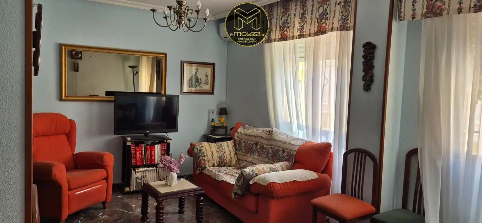 Sala de estar de Planta baja en venta en Linares con Aire acondicionado, Terraza y Amueblado