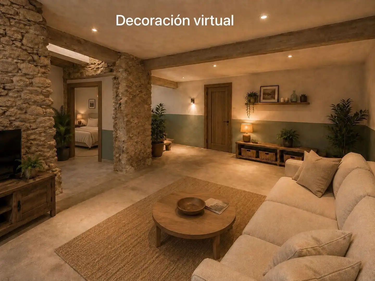 Living room of Country homes for sale in Boiro  with Private garden