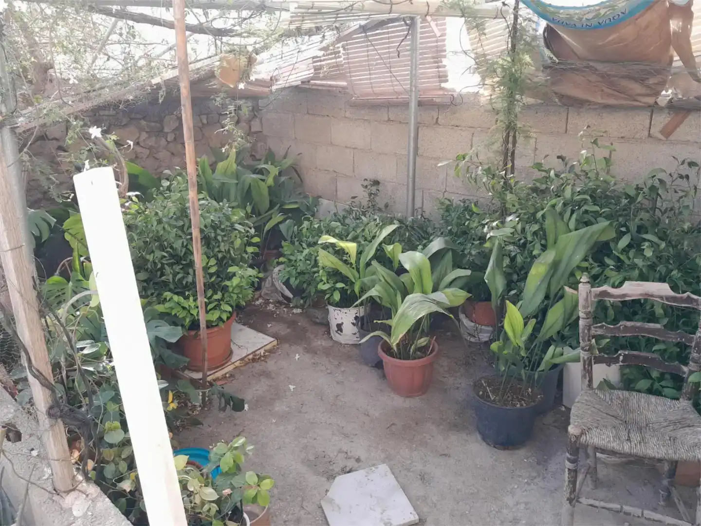 Jardí de Casa adosada en venda en Partaloa amb Jardí privat, Forn i Rentadora
