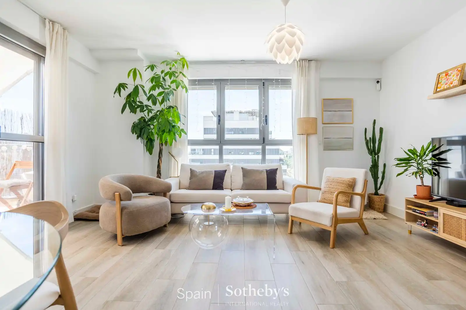 Sala de estar de Apartamento en venta en Madrid con Aire acondicionado, Calefacción y Terraza