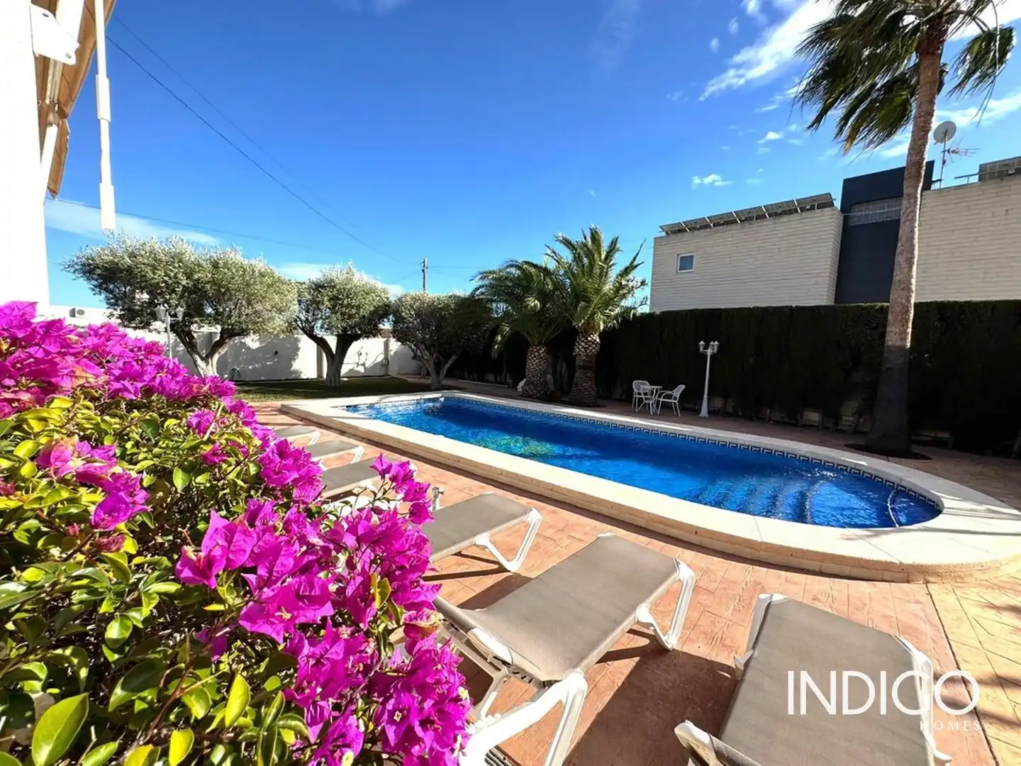 Piscina de Casa o xalet en venda en Mutxamel amb Aire condicionat, Calefacció i Terrassa