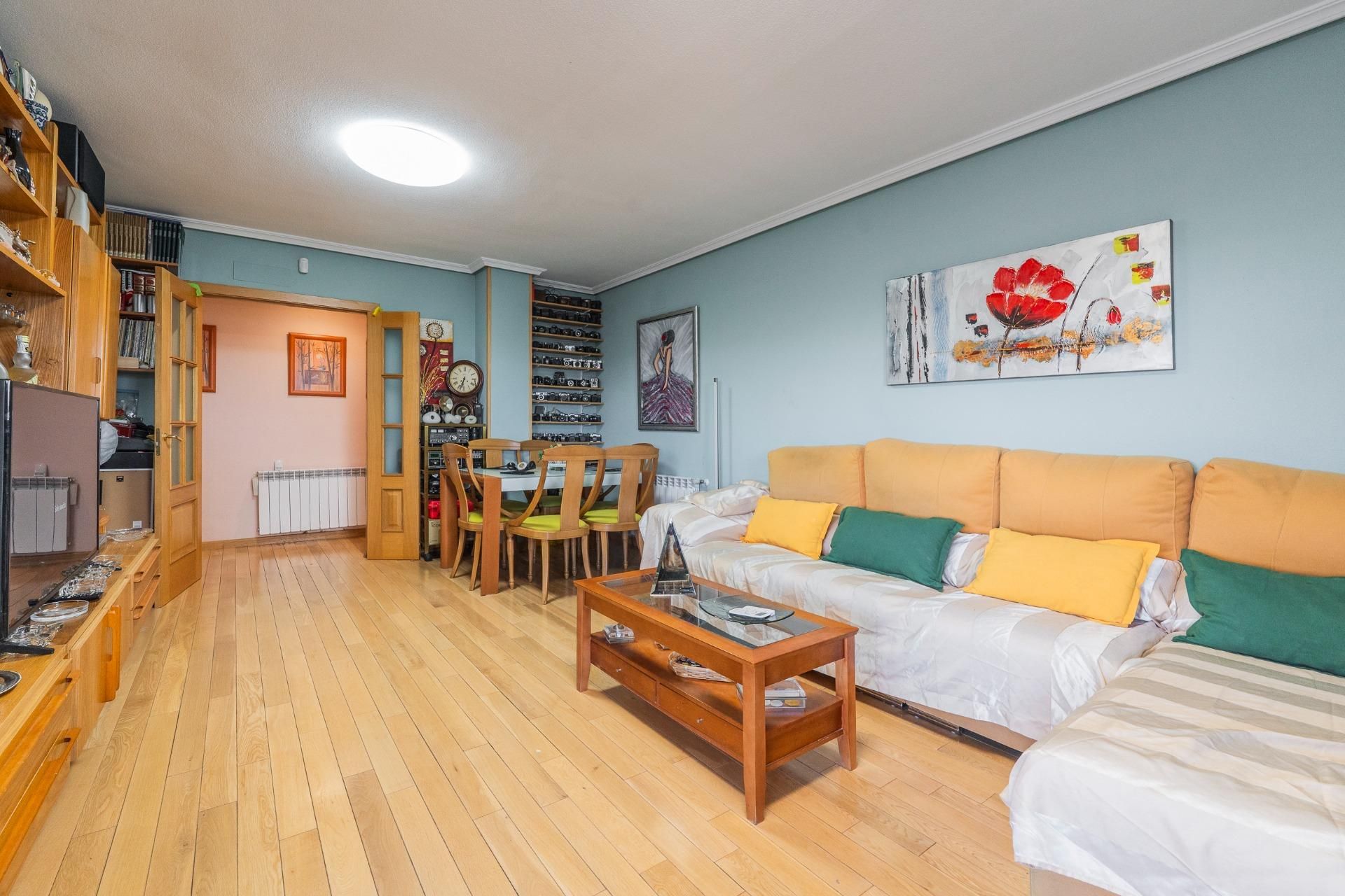 Sala d'estar de Pis en venda en Seseña amb Aire condicionat, Calefacció i Jardí privat