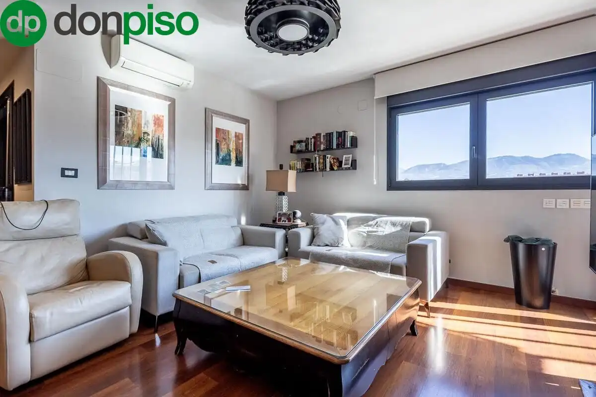 Living room of Flat for sale in Granada  with Air Conditioner, Terrace and Community pool