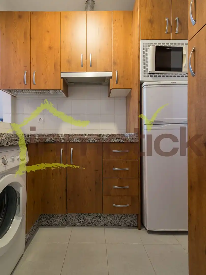 Cocina de Ático de alquiler en El Portil con Aire acondicionado, Terraza y Amueblado