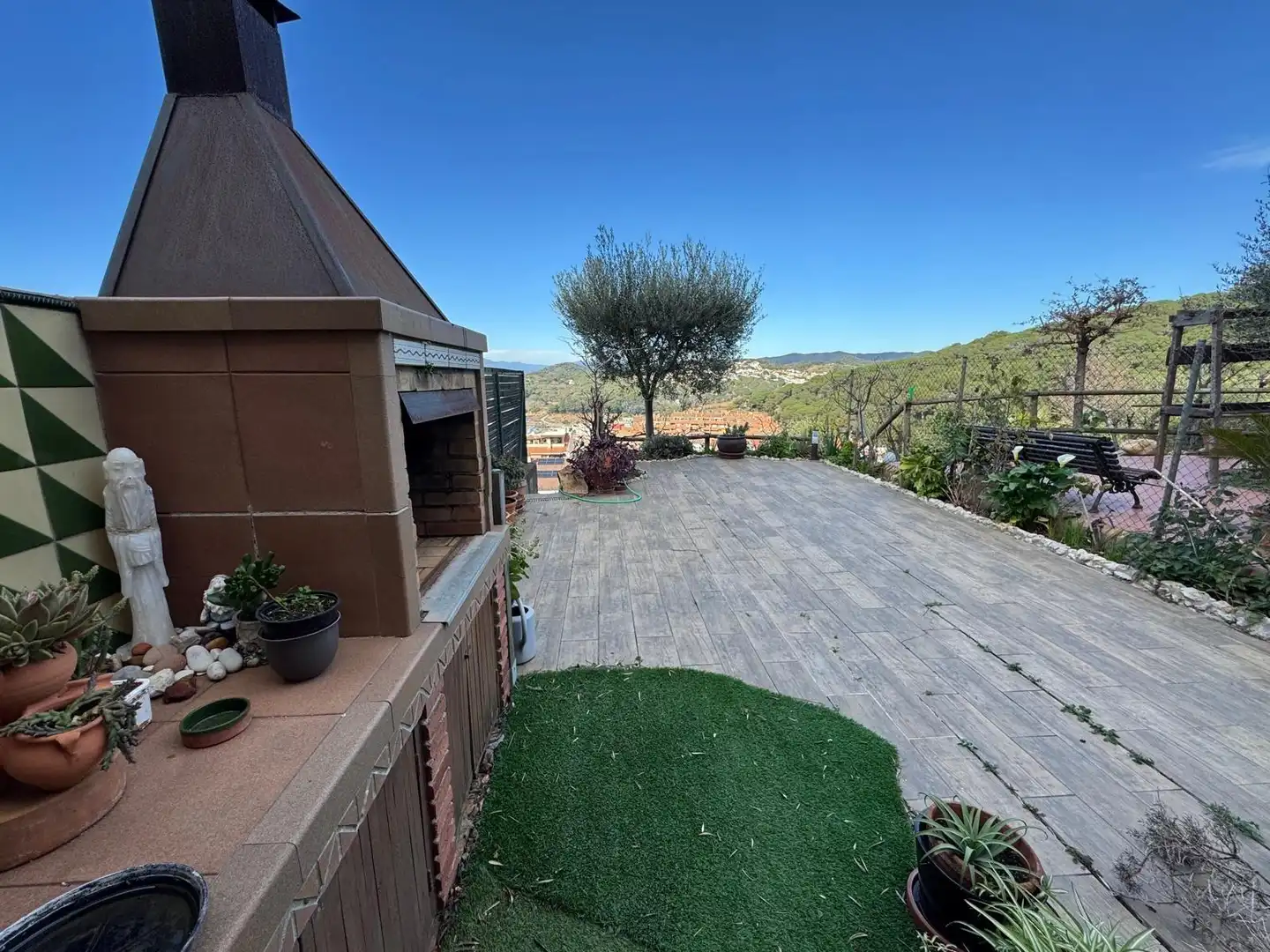 Terrasse von Einfamilien-Reihenhaus zum Verkauf in Blanes