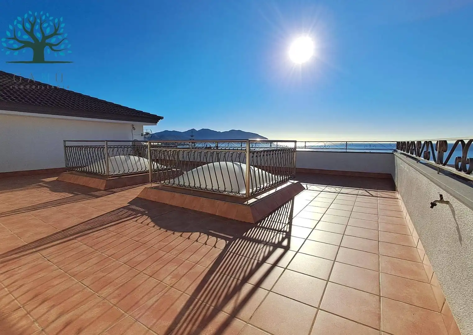 Terraza de Casa o chalet en venta en Cartagena con Aire acondicionado, Calefacción y Jardín privado