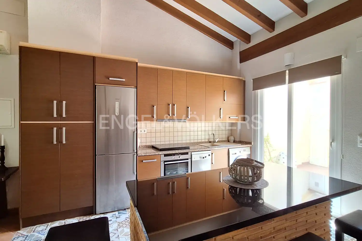 Cocina de Casa o chalet en venta en Dénia con Aire acondicionado, Calefacción y Amueblado
