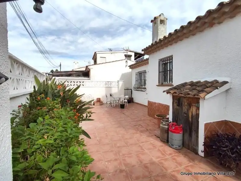 Exterior view of Houses for sale in Dénia  with Air Conditioner, Private garden and Terrace