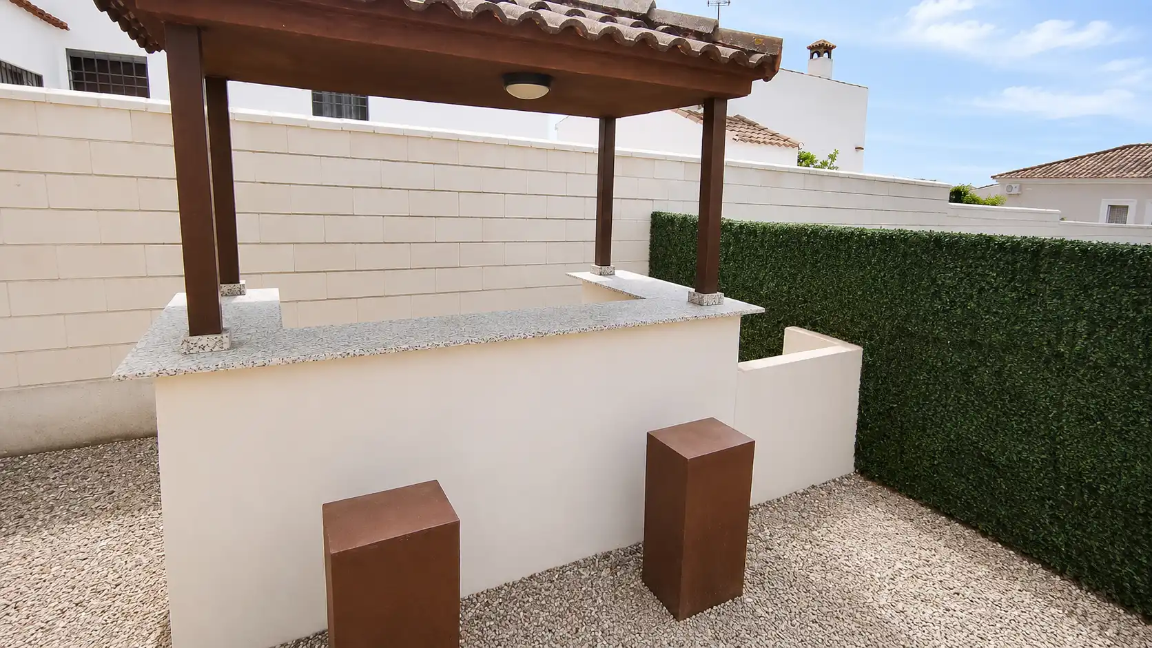Terrassa de Casa o xalet en venda en La Carlota amb Aire condicionat, Jardí privat i Terrassa