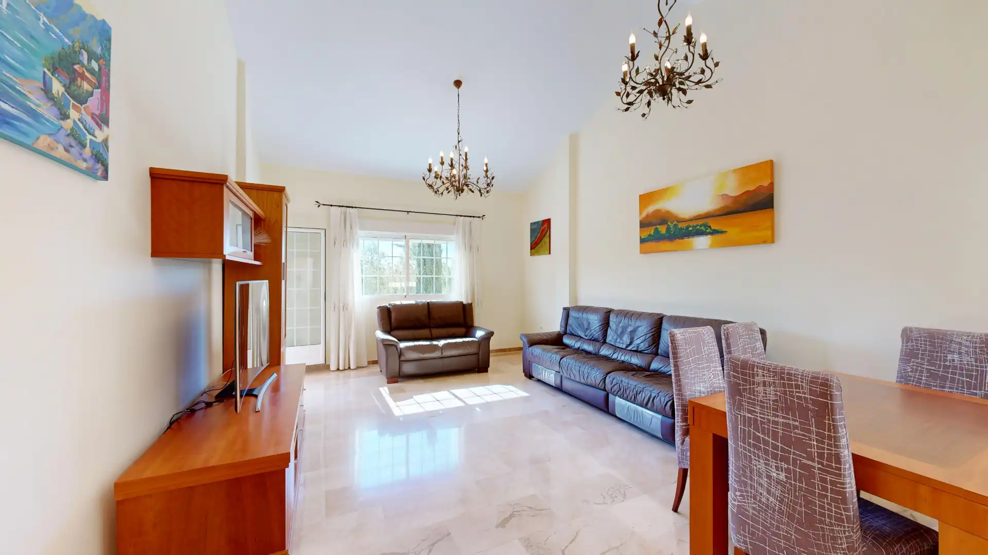 Sala de estar de Piso en venta en Molina de Segura con Aire acondicionado, Terraza y Trastero