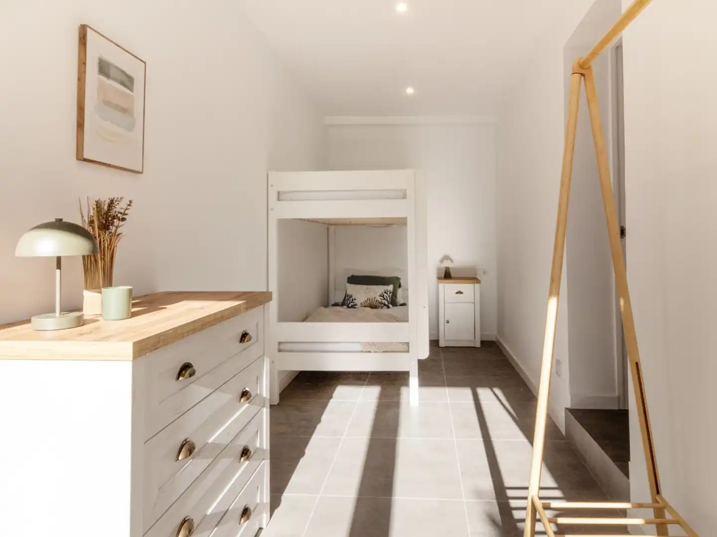 Schlafzimmer von Erdgeschoss zum Verkauf in Empuriabrava mit Klimaanlage, Heizung und Terrasse