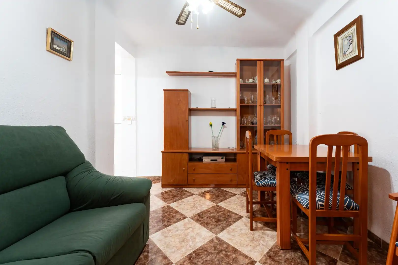 Sala de estar de Piso en venta en Málaga