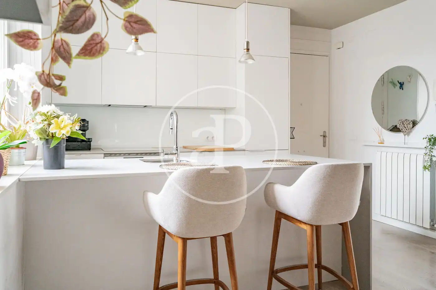 Kitchen of Flat for sale in Madrid  with Air Conditioner, Heating and Furnished
