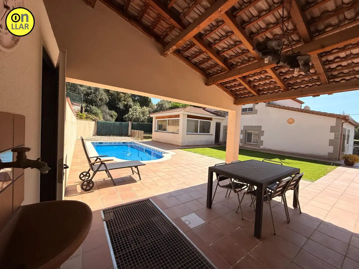 Terraza de Casa o chalet en venta en L'Ametlla del Vallès con Calefacción, Jardín privado y Terraza
