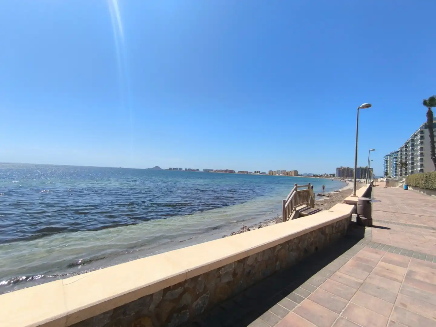 Vista exterior de Apartamento en venta en La Manga del Mar Menor con Aire acondicionado, Calefacción y Terraza