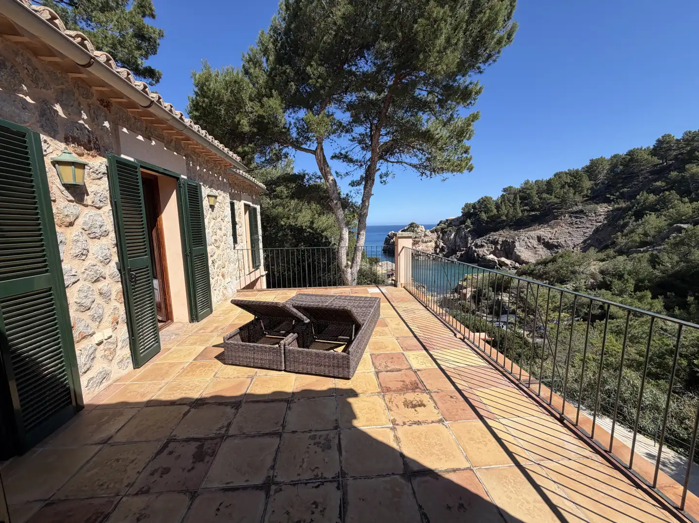 Terraza de Casa o chalet de alquiler en Deià con Aire acondicionado, Calefacción y Jardín privado