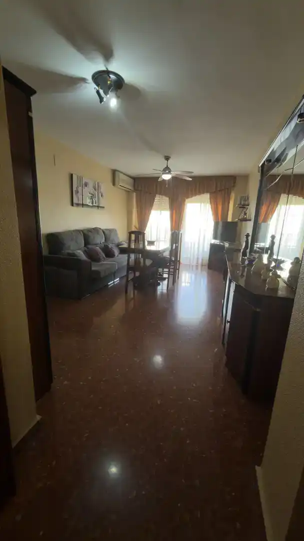 Sala d'estar de Pis en venda en La Carolina amb Aire condicionat i Balcó
