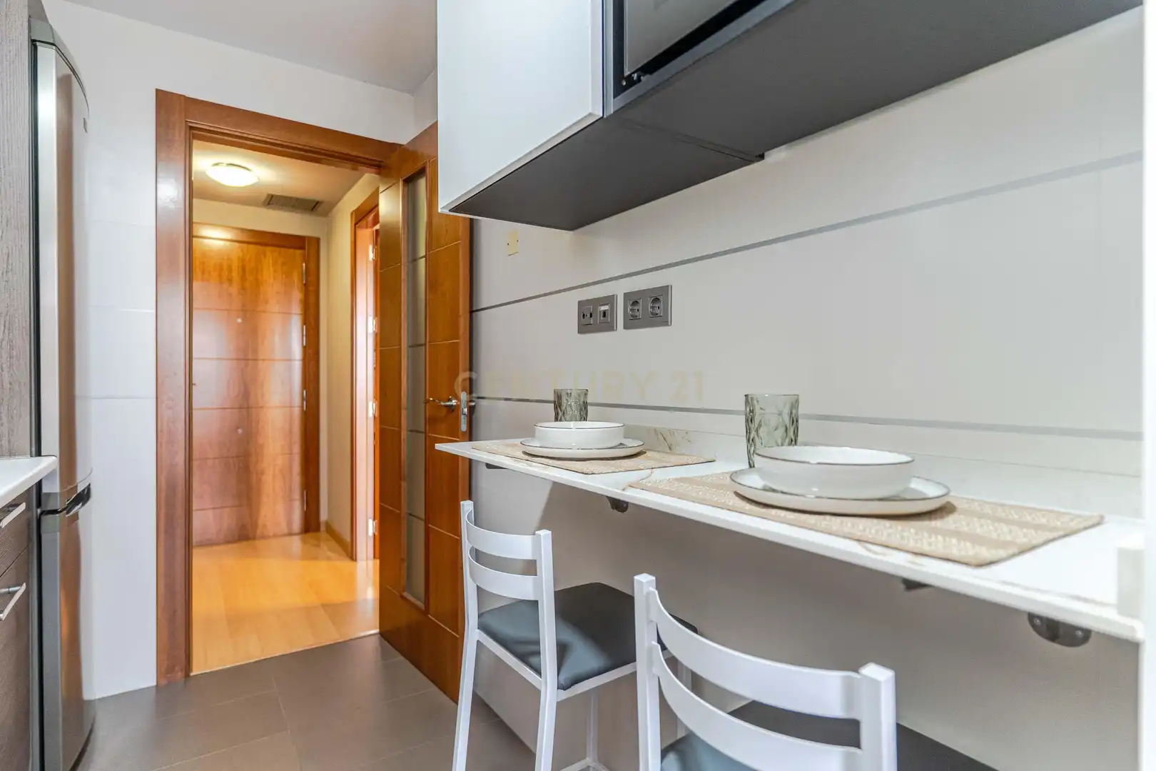 Kitchen of Flat for sale in Motril  with Air Conditioner, Private garden and Swimming Pool