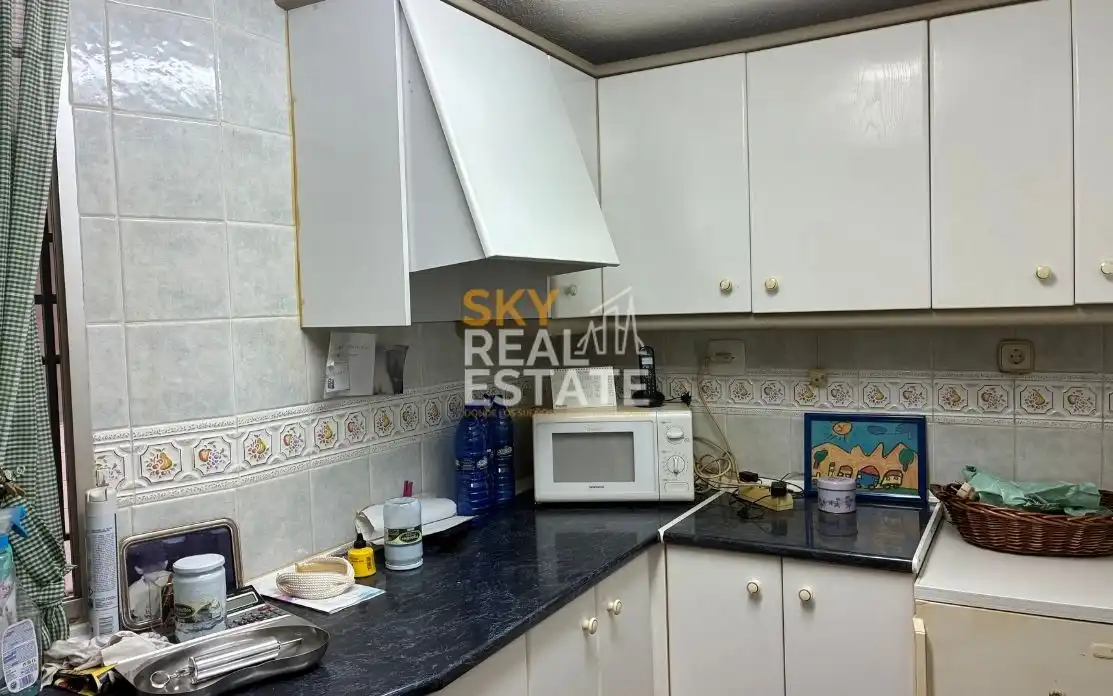 Kitchen of Flat for sale in Silla  with Air Conditioner and Balcony
