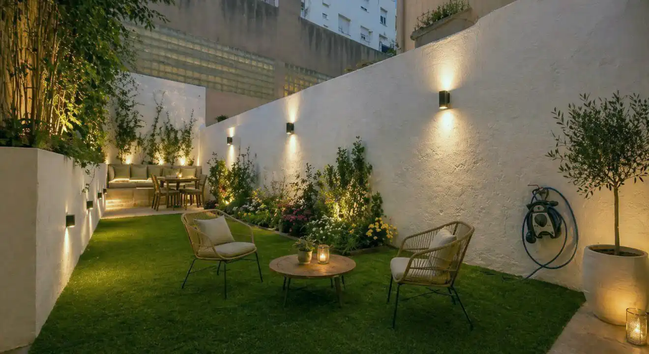 Terraza de Planta baja en venta en  Barcelona Capital con Aire acondicionado, Calefacción y Jardín privado