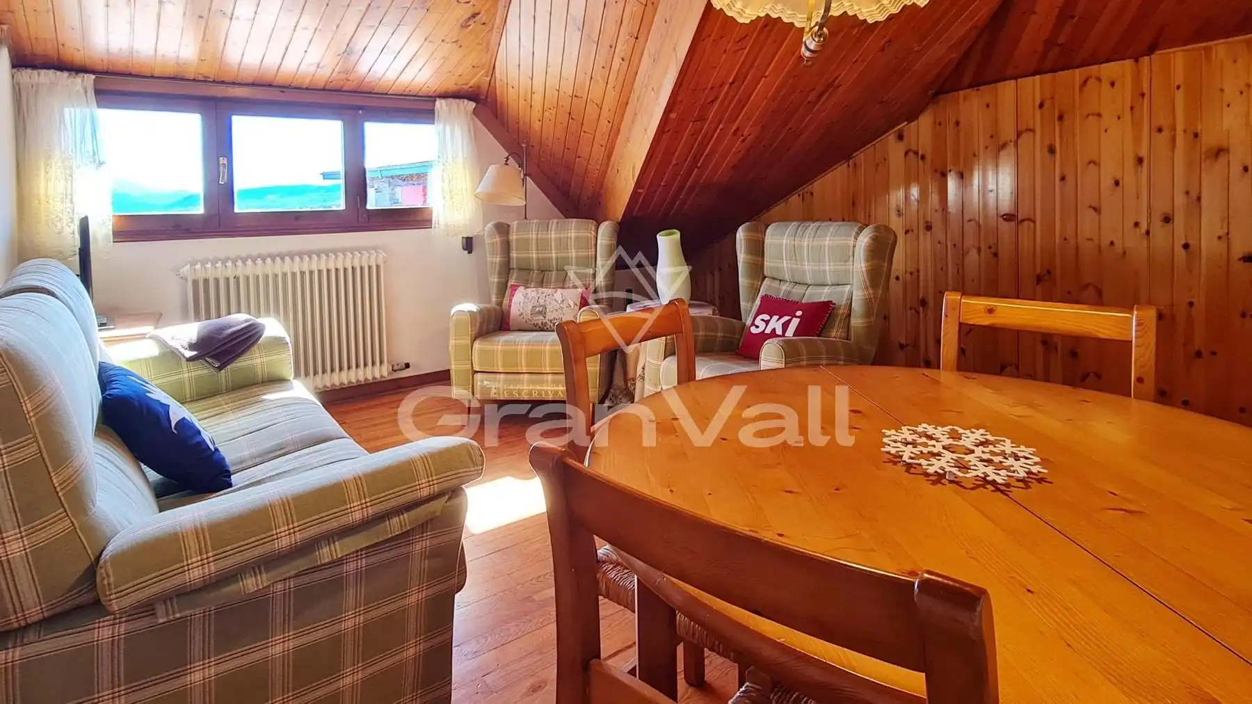 Sala de estar de Ático en venta en Puigcerdà