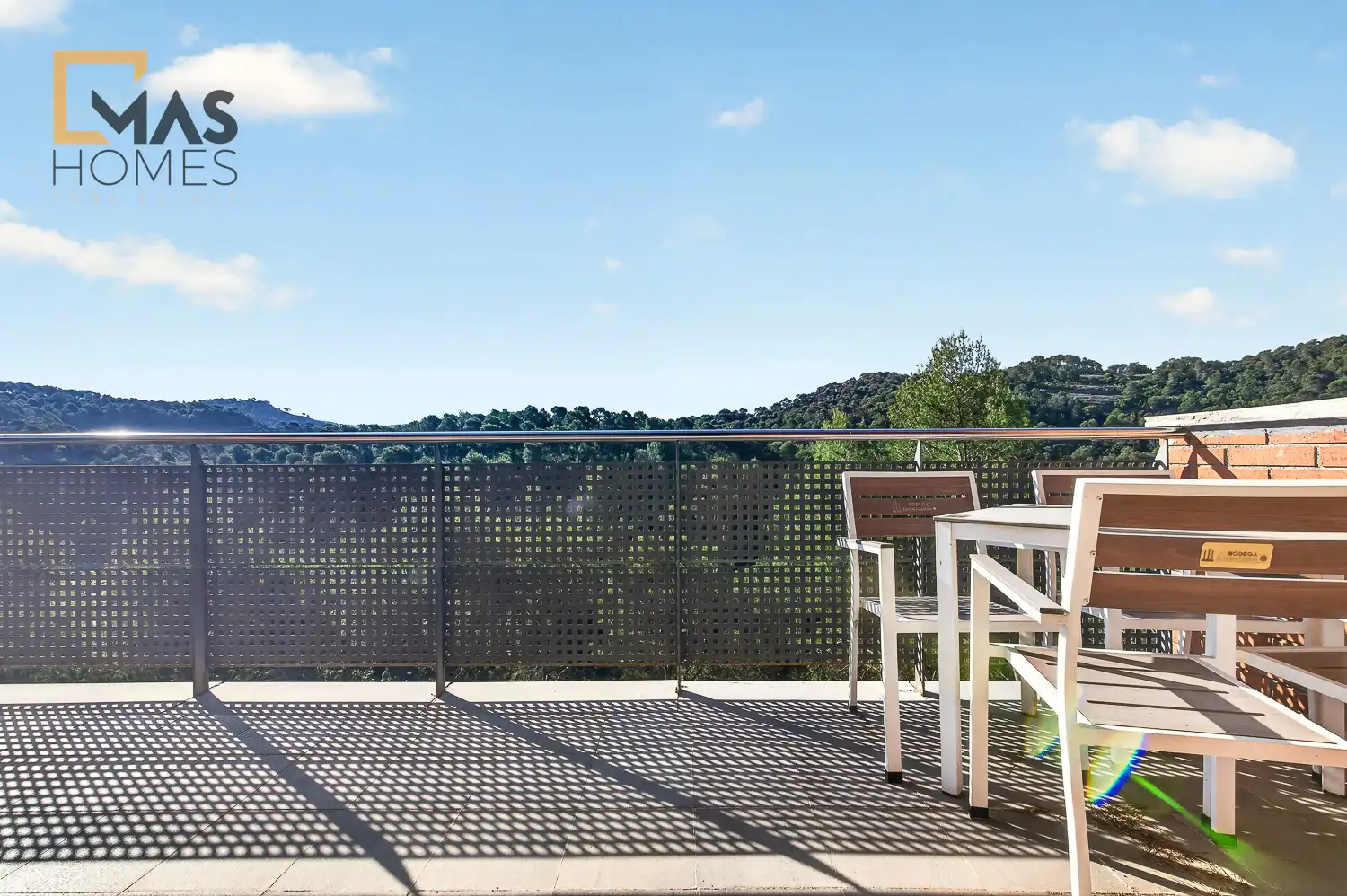 Terrassa de Casa o xalet en venda en Sant Llorenç Savall amb Aire condicionat, Calefacció i Jardí privat