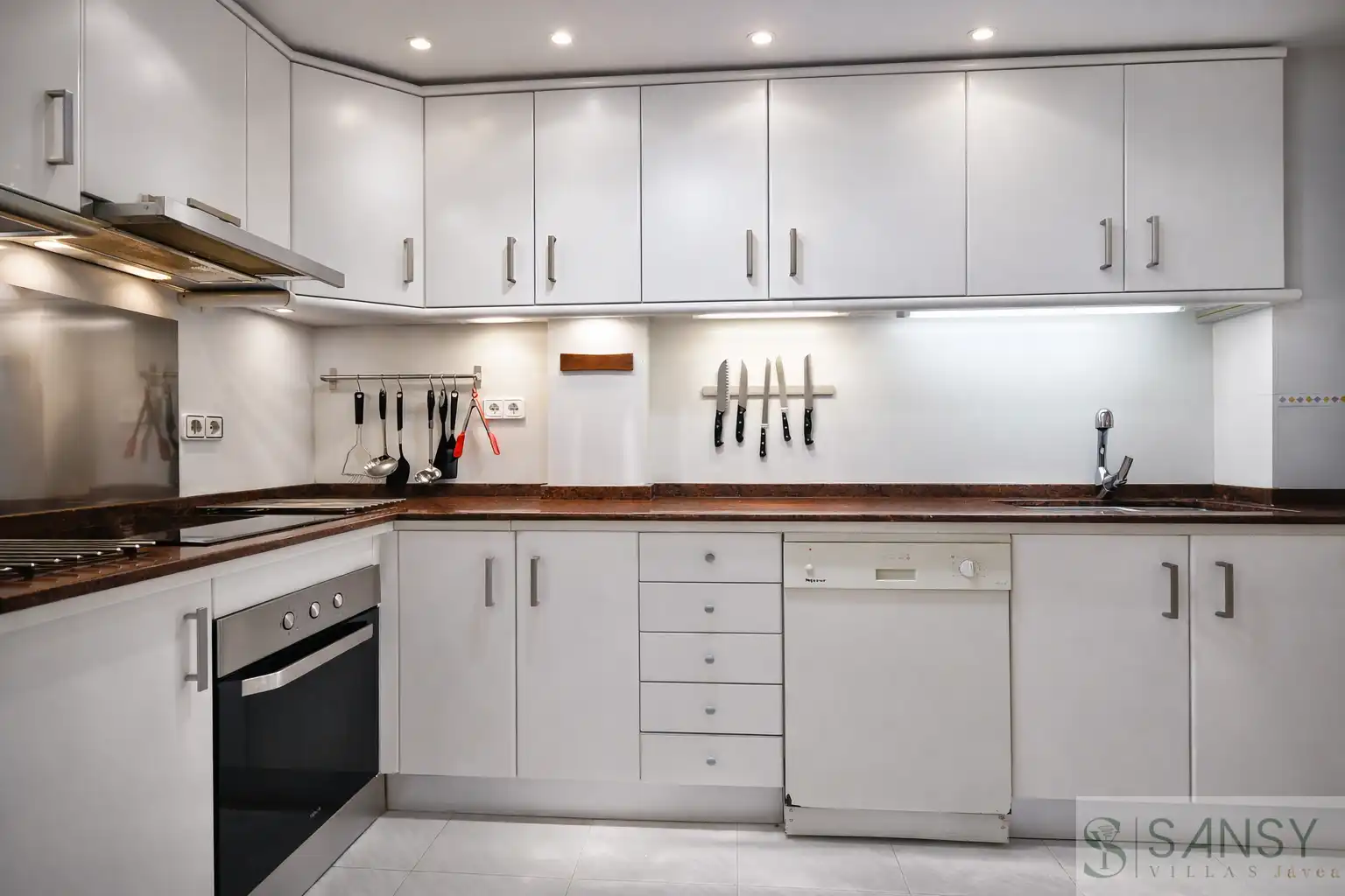 Cuina de Apartament en venda en Jávea / Xàbia amb Aire condicionat, Calefacció i Piscina comunitària