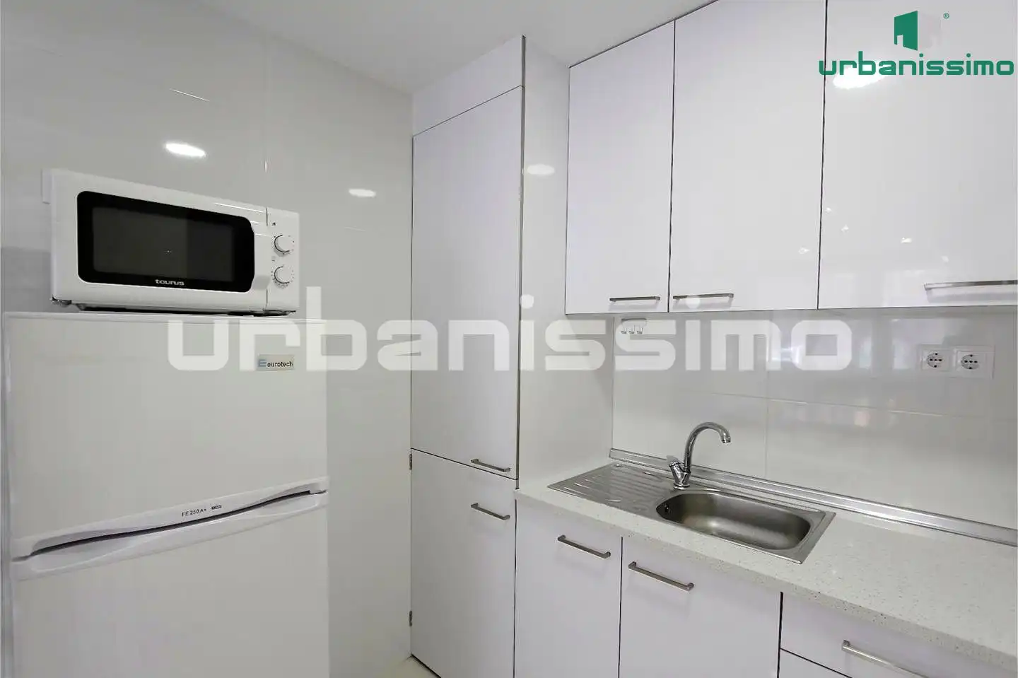 Kitchen of Apartments for rent in Madrid  with Air Conditioner, Heating and Furnished