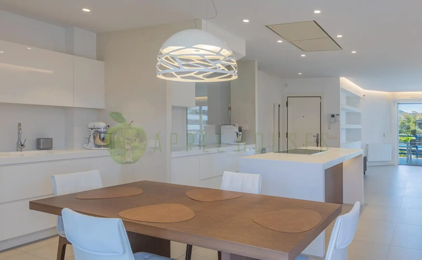 Dining room of Attic for sale in Sitges  with Air Conditioner, Heating and Terrace