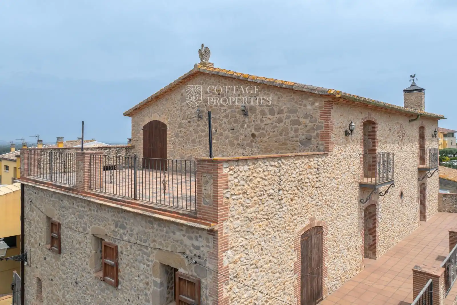 Vista exterior de Finca rústica en venta en Garrigàs