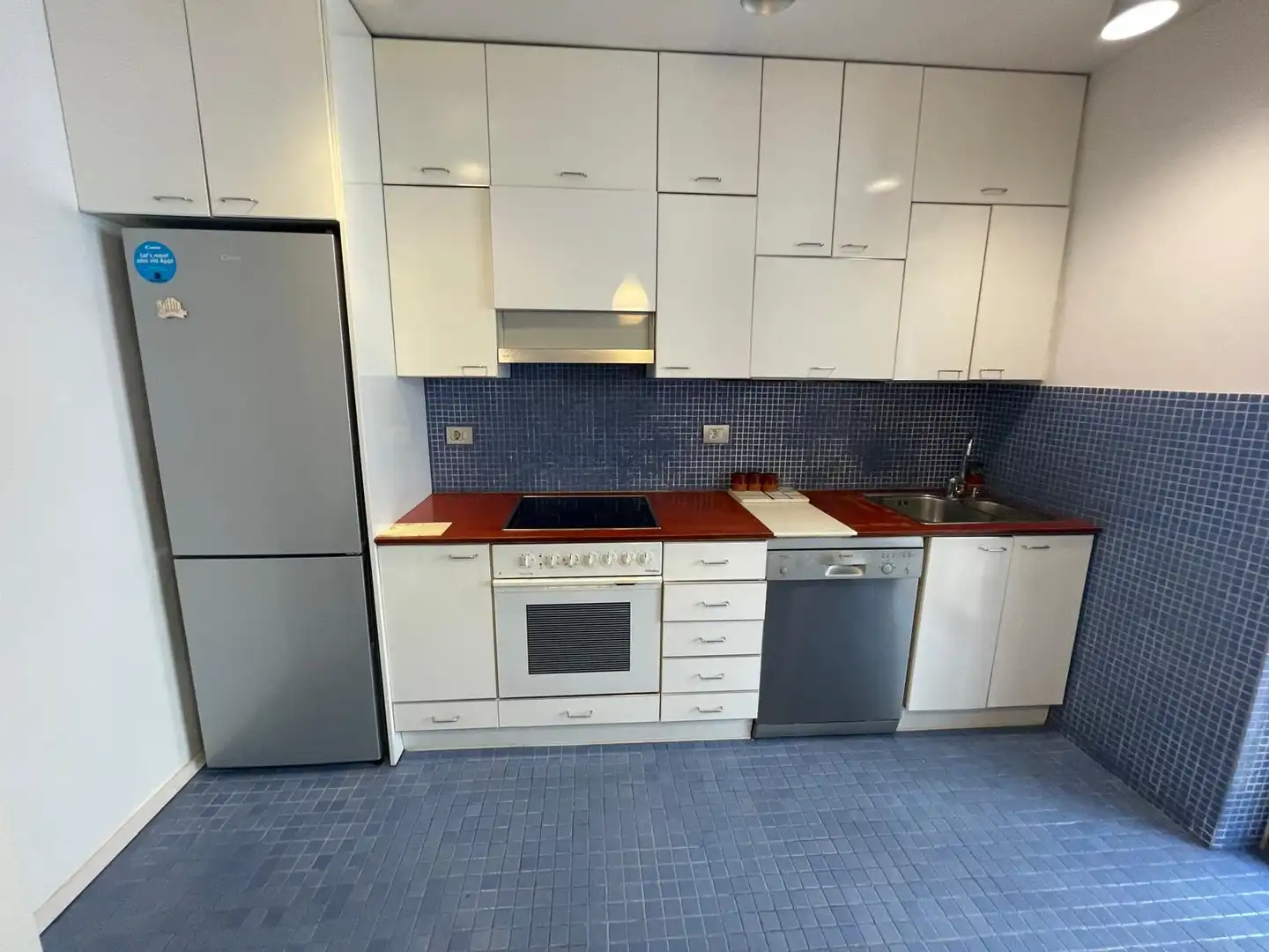 Cocina de Apartamento de alquiler en Zaragoza con Aire acondicionado, Calefacción y Parquet
