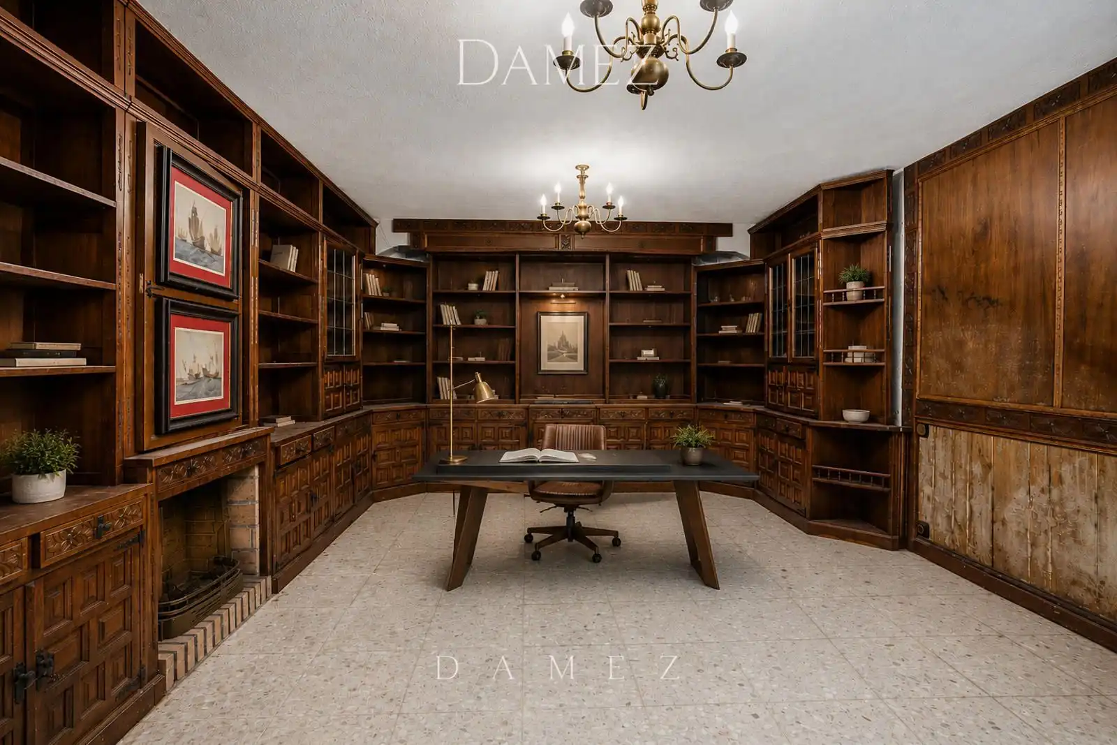 Living room of Houses for sale in Villanueva de la Cañada  with Terrace, Storage room and Swimming Pool