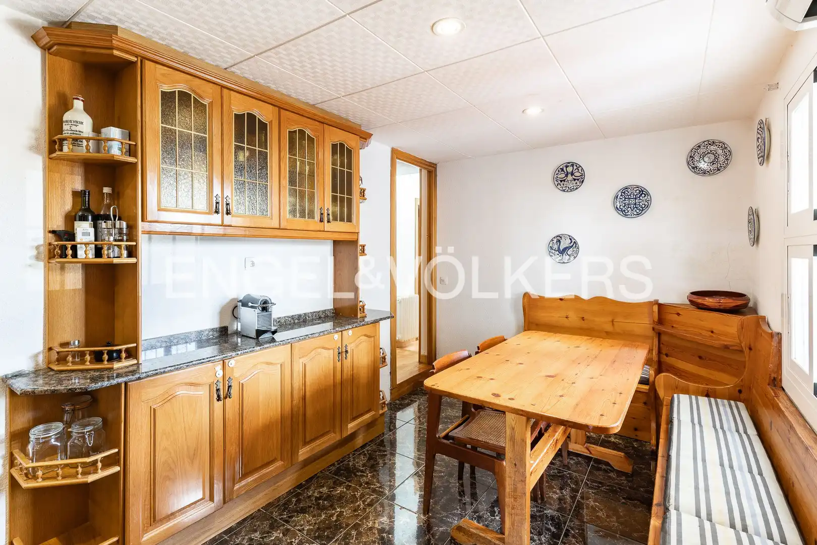Küche von Wohnung zum Verkauf in Sant Vicenç de Montalt mit Heizung, Terrasse und Balkon