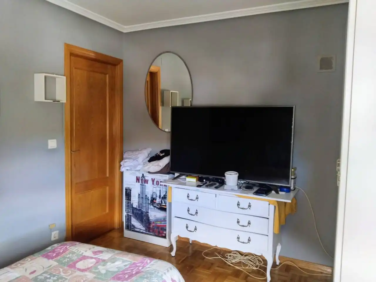 Dormitori de Casa o xalet en venda en Villariezo amb Calefacció, Jardí privat i Parquet