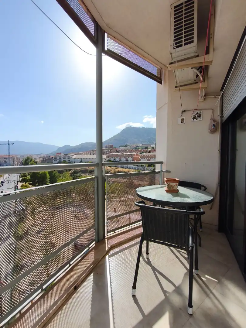 Terrace of Flat for sale in Alcoy / Alcoi  with Air Conditioner