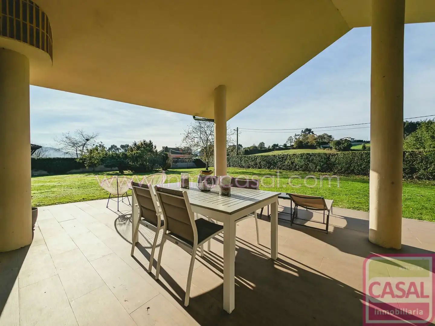 Jardí de Casa o xalet en venda en Gijón  amb Calefacció