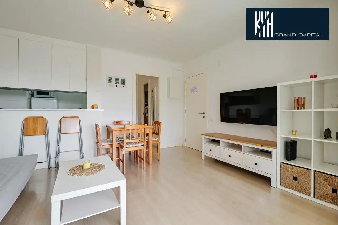 Sala de estar de Piso en venta en Tossa de Mar con Calefacción y Balcón