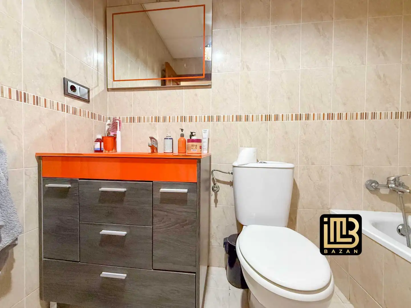Bathroom of Flat for rent in Málaga  with Air Conditioner, Furnished and Washing machine