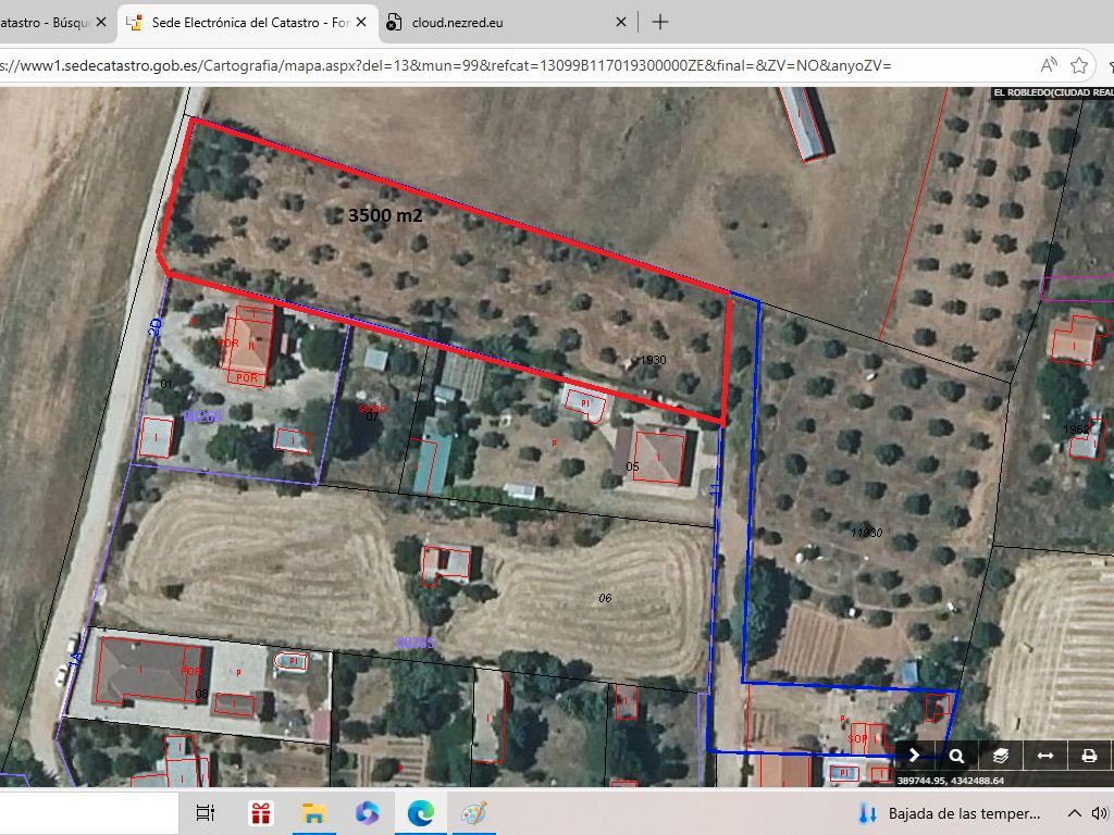 Land for sale in El Robledo  