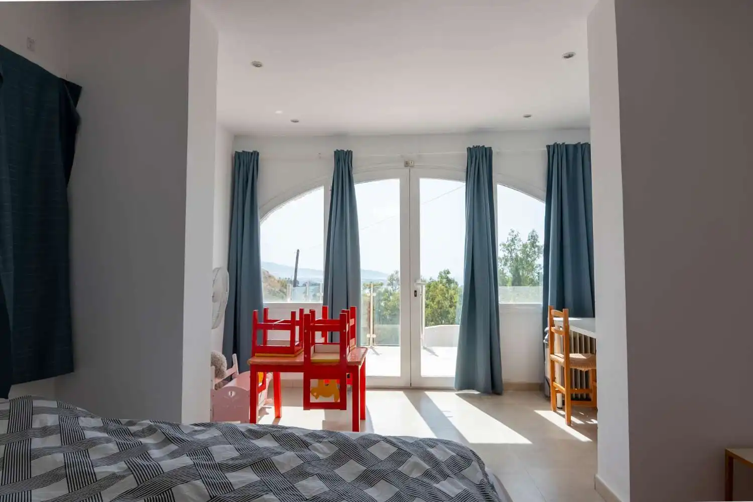 Dormitori de Casa o xalet de lloguer en Salobreña amb Terrassa, Piscina i Moblat