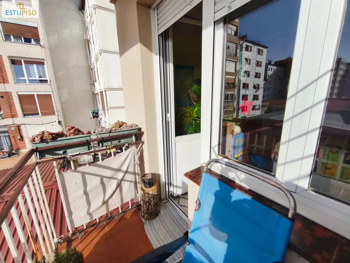 Balcony of Flat for sale in Vitoria - Gasteiz  with Heating, Terrace and Storage room