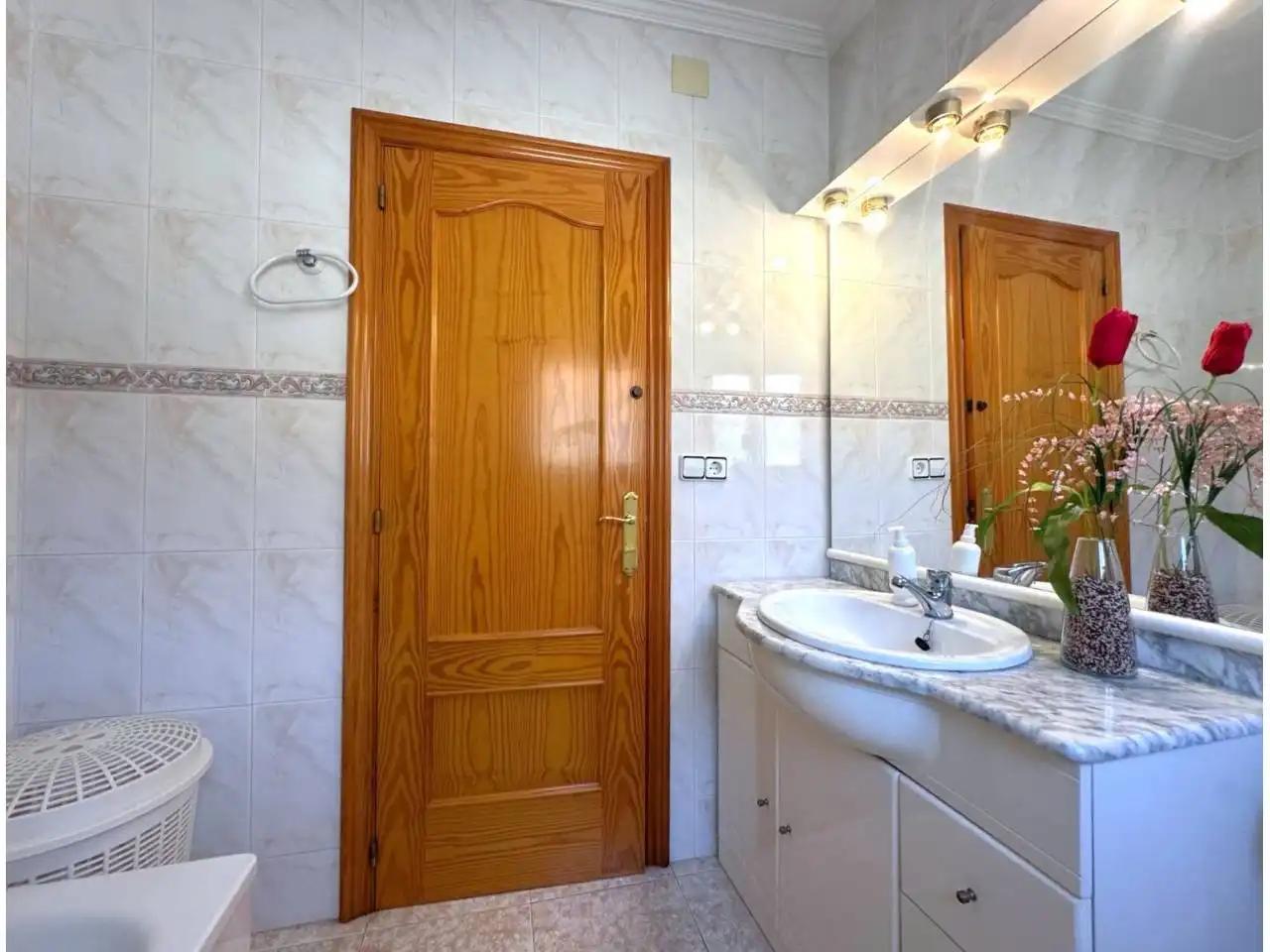 Badezimmer von Haus oder Chalet zum Verkauf in Lliçà d'Amunt mit Heizung und Privatgarten