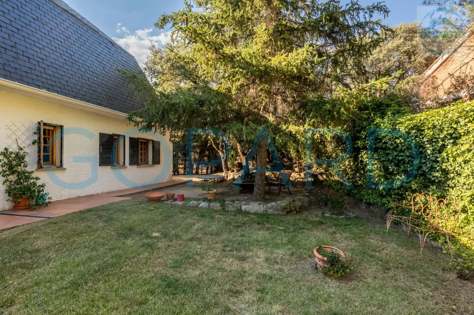 Jardí de Casa o xalet en venda en Alpedrete amb Calefacció, Jardí privat i Parquet