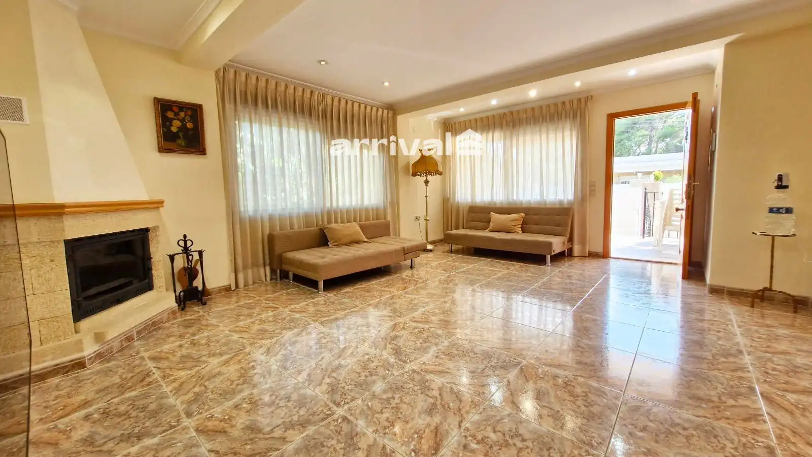 Sala de estar de Casa o chalet en venta en Paterna con Aire acondicionado, Jardín privado y Terraza