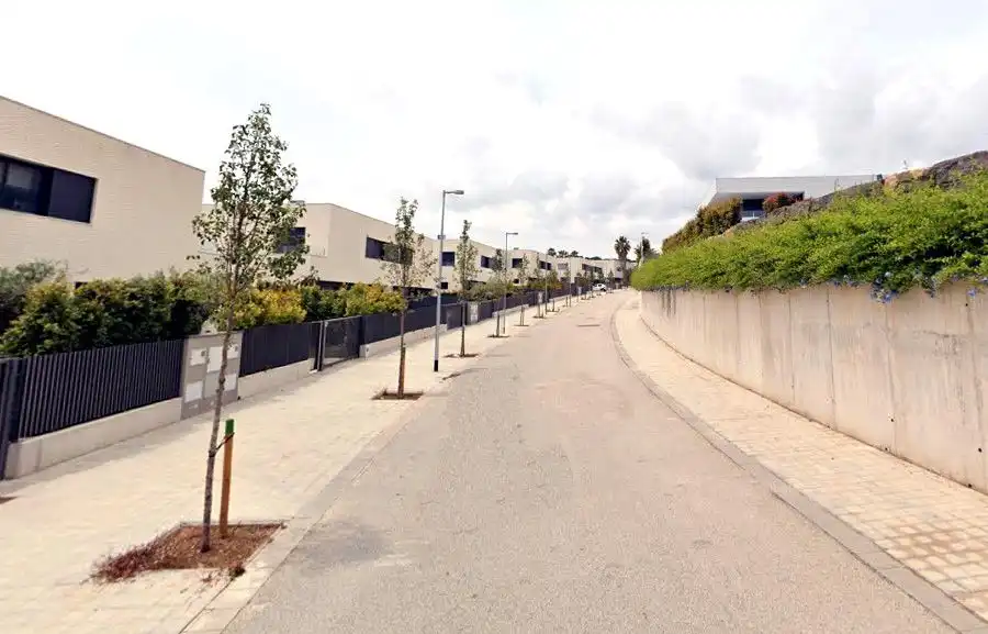 Vista exterior de Casa adosada en venta en Mataró con Aire acondicionado, Calefacción y Jardín privado