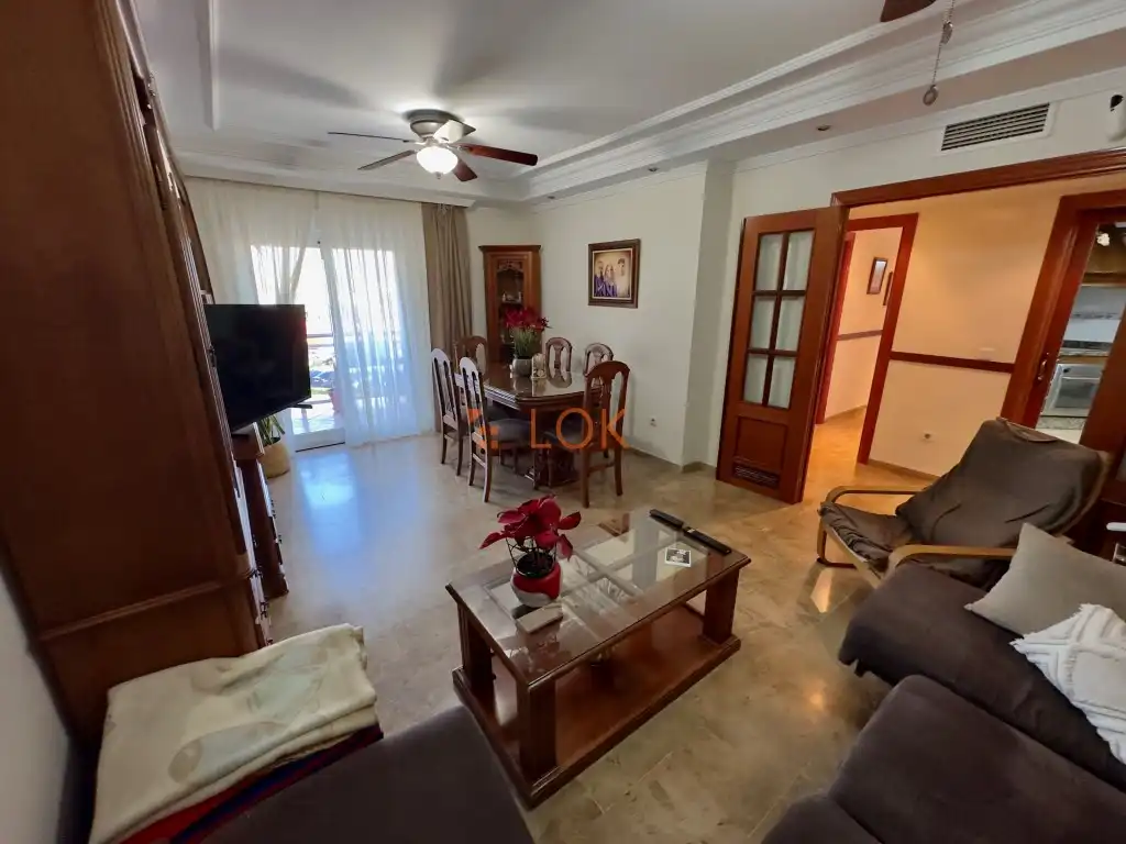 Sala de estar de Piso en venta en Málaga con Aire acondicionado, Jardín privado y Terraza